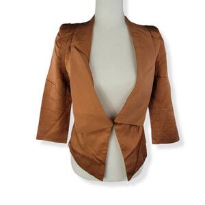 Vero Moda Brown Blazer Size 160/80A XS